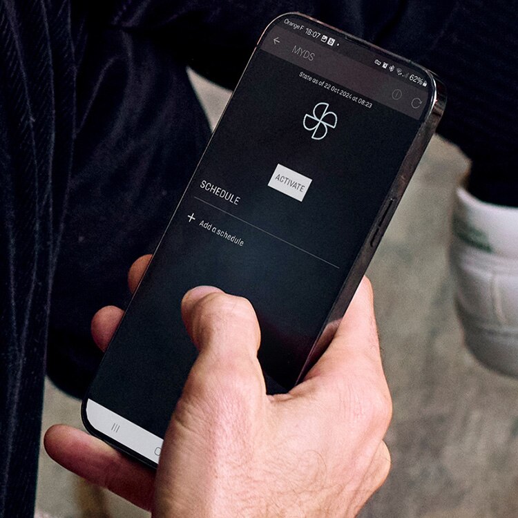 MyDS app : pré-conditionnement thermique